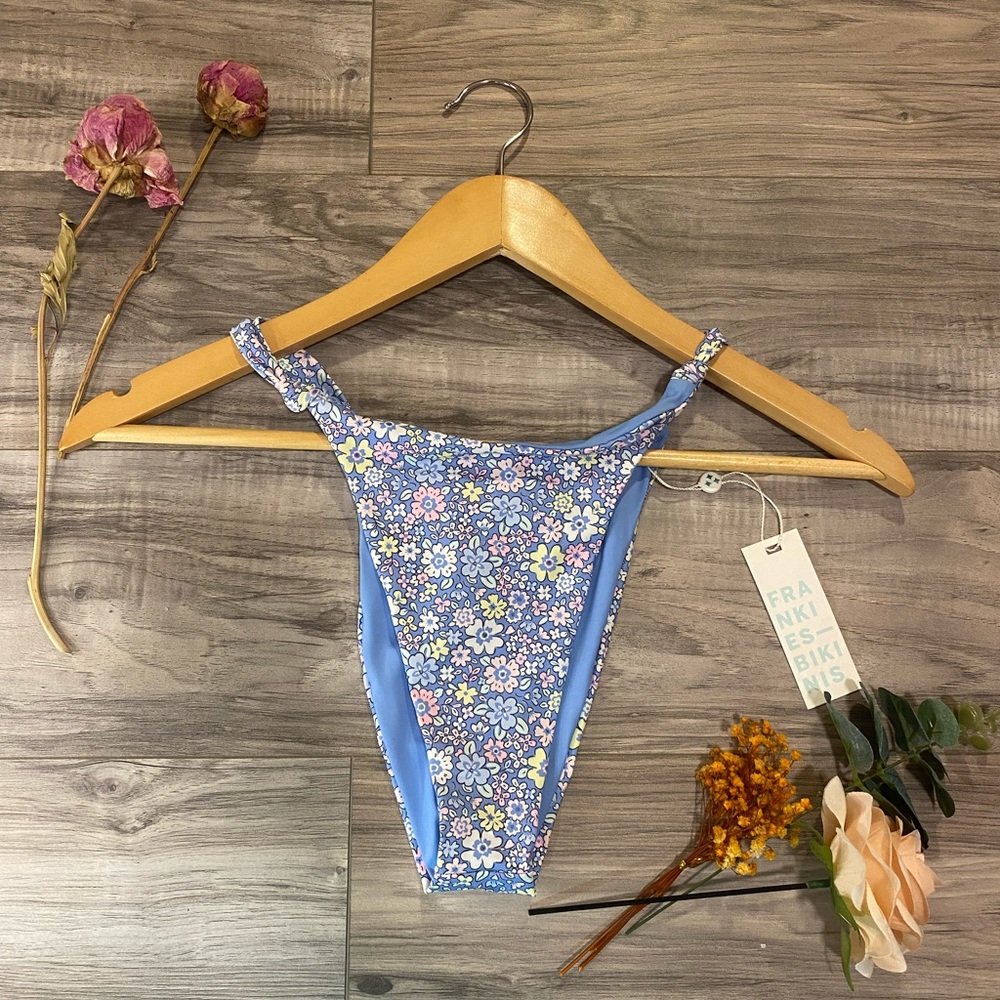 Frankies Bikinis Gabe High Cut Bikini Bottom